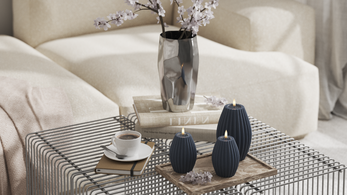 Naturlig tro LED Rillelys med Wetlook ™ Design
