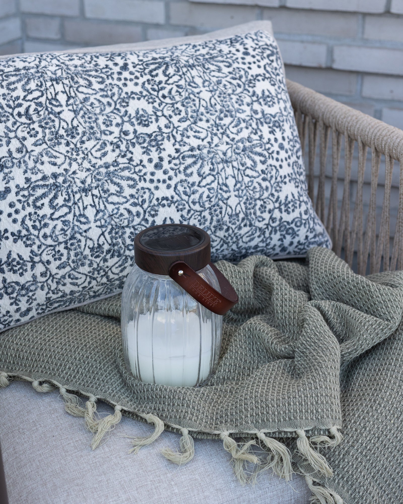 Deluxe Homeart LED Glaslykta 17cm LED lyktor 6