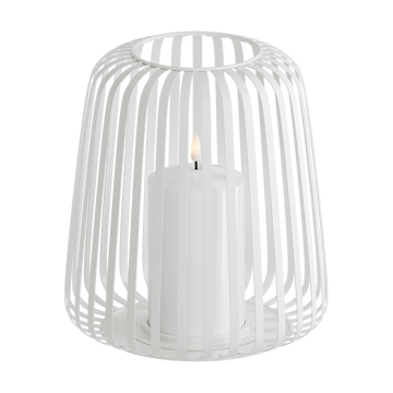 LED lampáš Ø 20 x 22 cm Biela