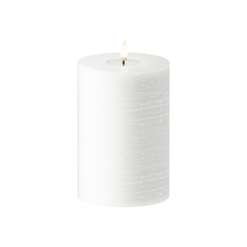 LED Blokklys WetLook Ø 10 x 15 cm Hvit