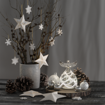 Deluxe Homeart Sklenění andělé velcí 1