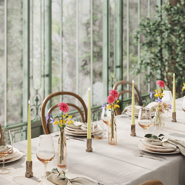 Primavera Vela afilada pacote 28 cm (4 peças)