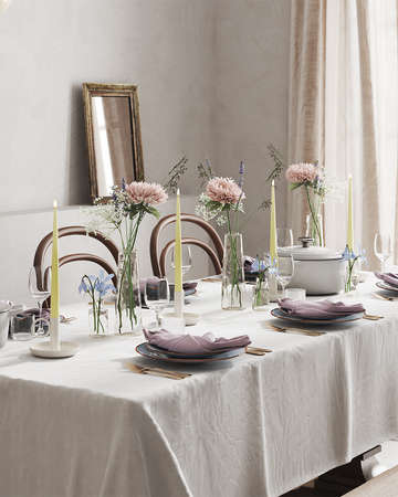 Jarní balení svíček 38 cm (4 ks)