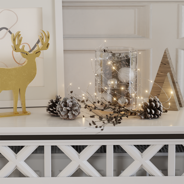 Deluxe Homeart Světelný řetěz Wire 40L Světelný řetěz 1