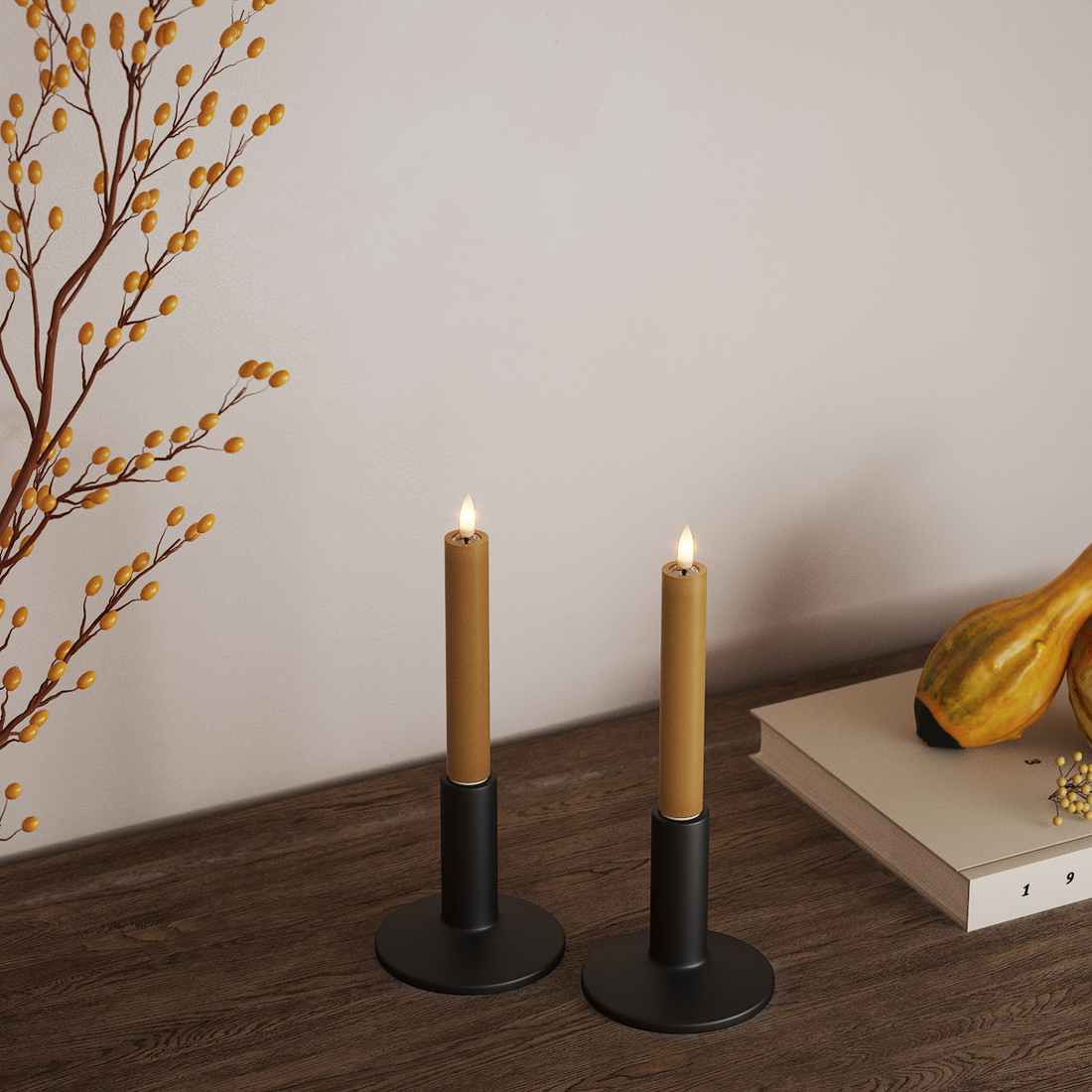 Deluxe Homeart Korunka LED svetlo 2 ks, Ø 2 x 15 cm Kariová LED korunkové svetlo 4