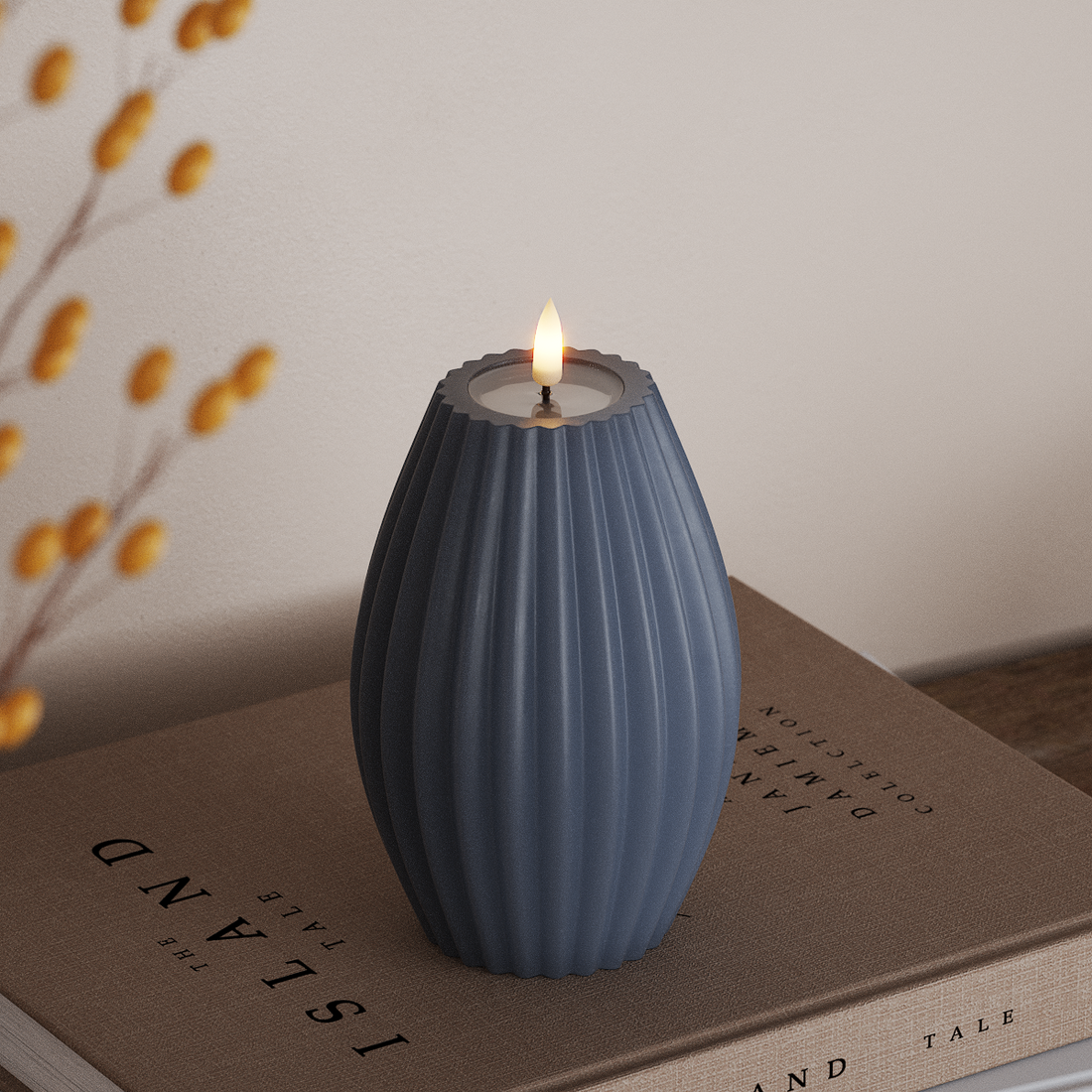 Deluxe Homeart LED drážkové svetlo D 10 x V 15 cm Ľadovo modrá LED drážkové svetlo 4