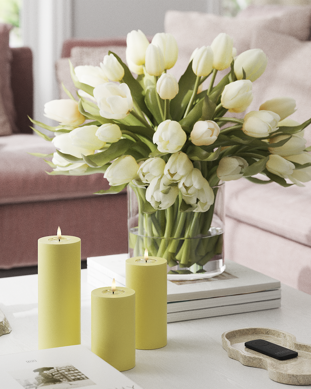 Vedruplokkvalgusti pakett (3 tk.)