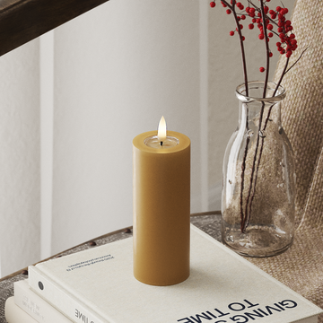 Deluxe Homeart LED blokové světlo Ø 5 x 12,5 cm Kariová LED blokové světlo 4