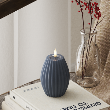 Deluxe Homeart Φωτισμός αυλακιού LED D 7,5 x Υ 10 cm Παγωμένο μπλε Φως αυλακιού LED 4