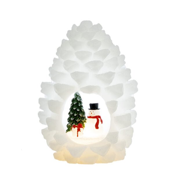 Kužel s ozdobou 11*17cm Deluxe Homeart 1