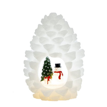 Kužel s ozdobou 11*17cm Deluxe Homeart 1