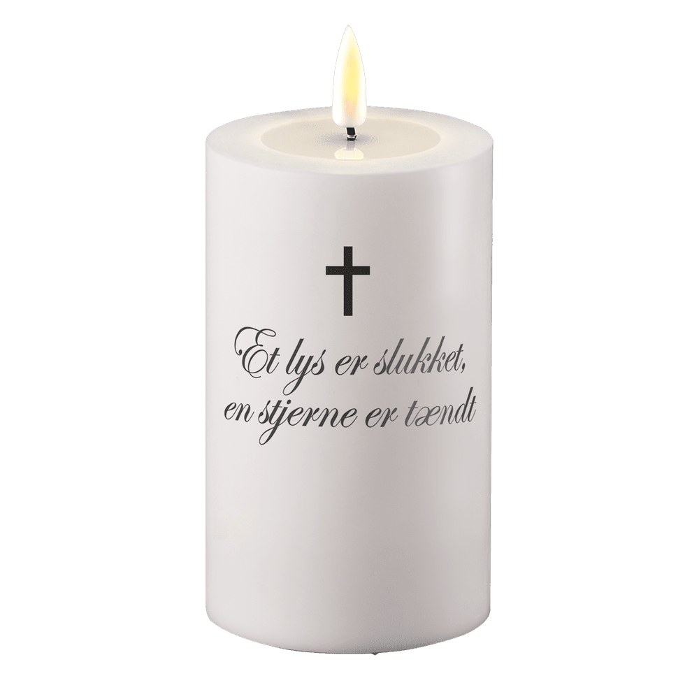 LED Grave Light Svetlo je vypnuté, hviezda svieti Deluxe Homeart 1