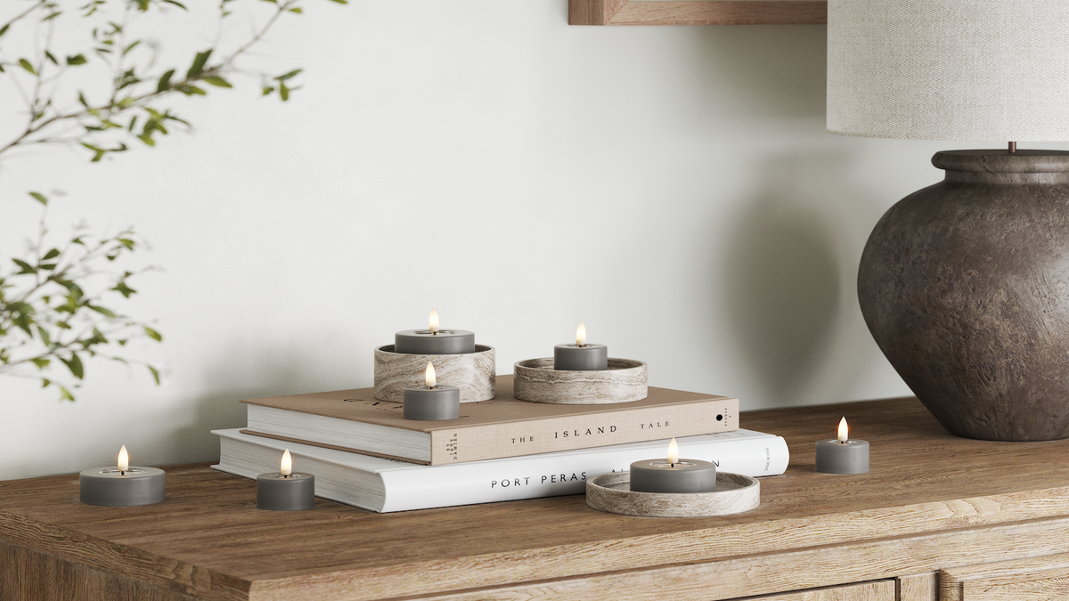 Naturlig tro LED Jumbo Fire FAD Light with Wetlook ™ Design