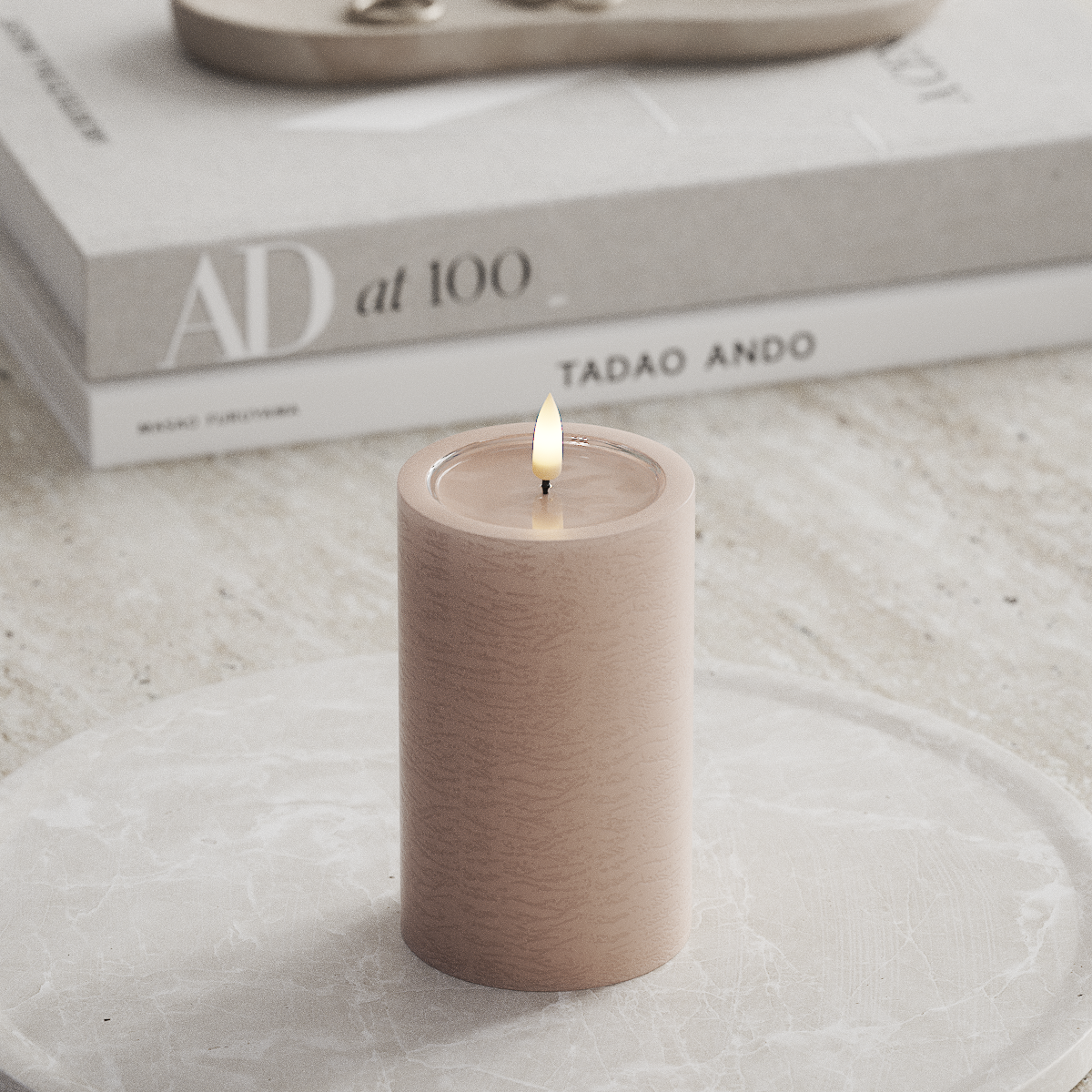 Deluxe Homeart Unique LED blokové svetlo D 7,5 x 12,5 cm Ružová unique blokové svetlo 1